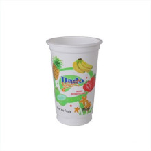 Recipiente de embalagem de plástico Frozen pp iogurte banheira de iogurte copo com colher de tampa